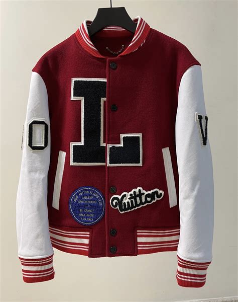 louis vuitton baseball jacke|lv baseball jacket price.